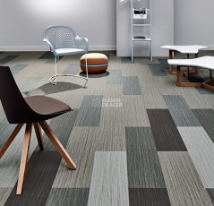 Flotex Seagrass planks 111006 Liquorice фото 2 | FLOORDEALER